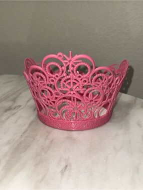 The Wizard of Oz Galinda’s pink glitter crown